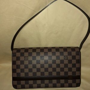 Louis Vuitton Damier flap shoulder bag